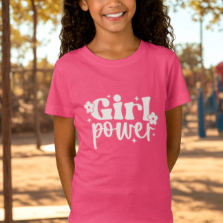 Girl Power Pink T Shirt