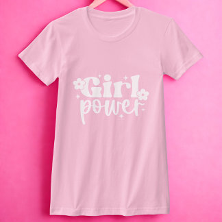 Girl Power Pink T Shirt