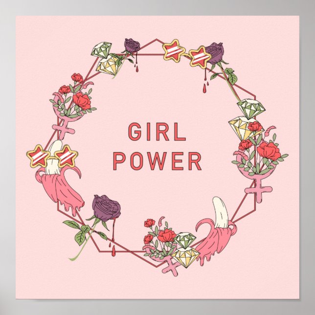 Girl Power Poster (Framsidan)