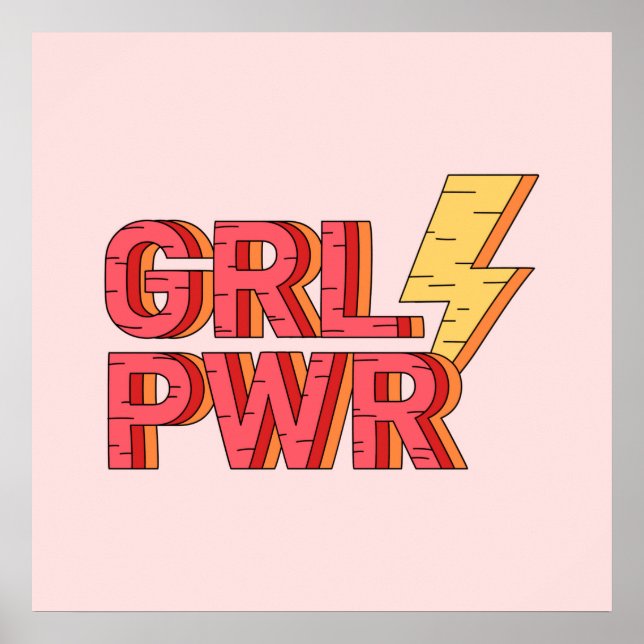 Girl Power Poster (Framsidan)