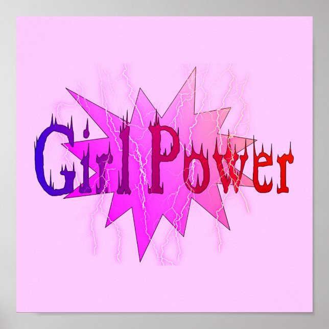 Girl Power Poster (Framsidan)