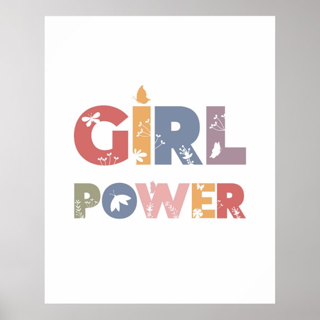Girl Power Poster (Framsidan)