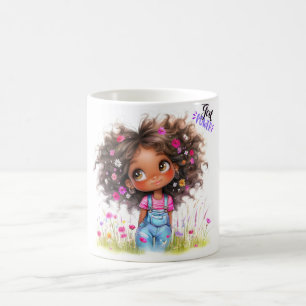 Girl Power Quirky Girl Mugg