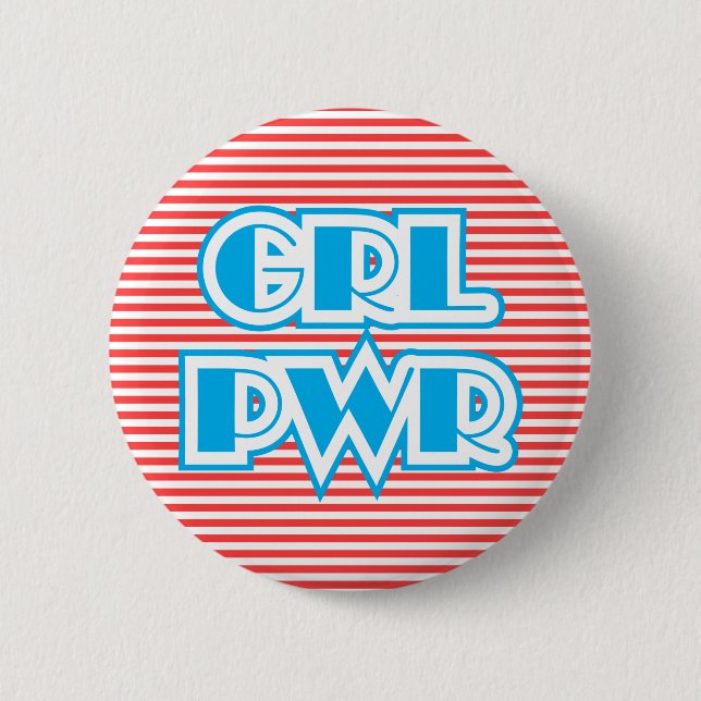 Girl Power, spelar med Rand Collection, Knapp (Framsida)