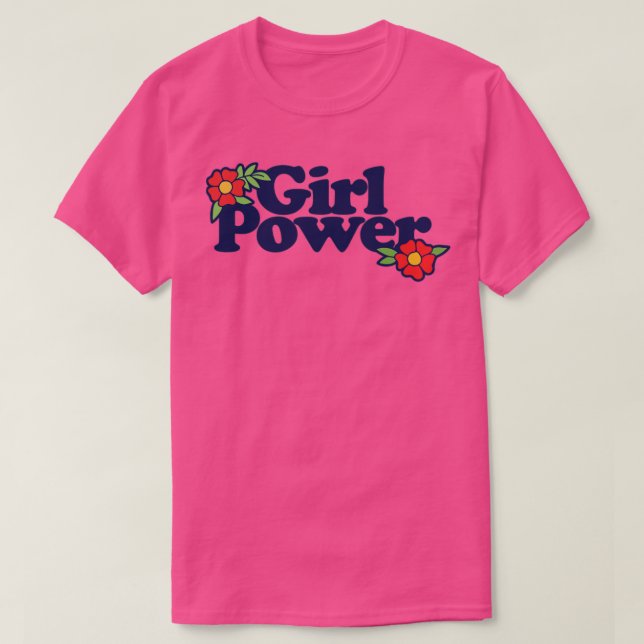 Girl Power T Shirt (Design framsida)