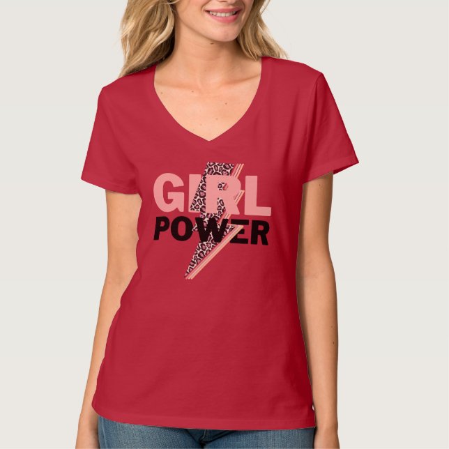 Girl Power T-Shirt (Framsida)