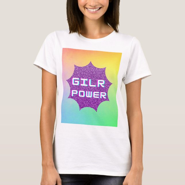 GIRL POWER T SHIRT (Framsida)