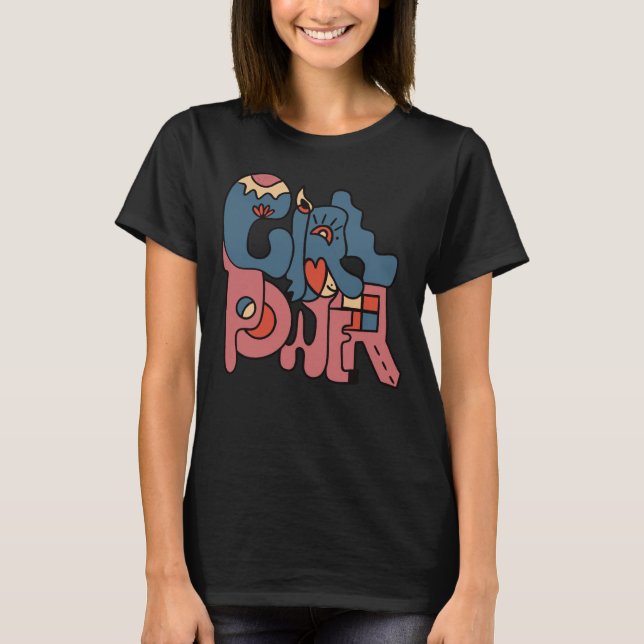 Girl Power T-Shirt (Framsida)