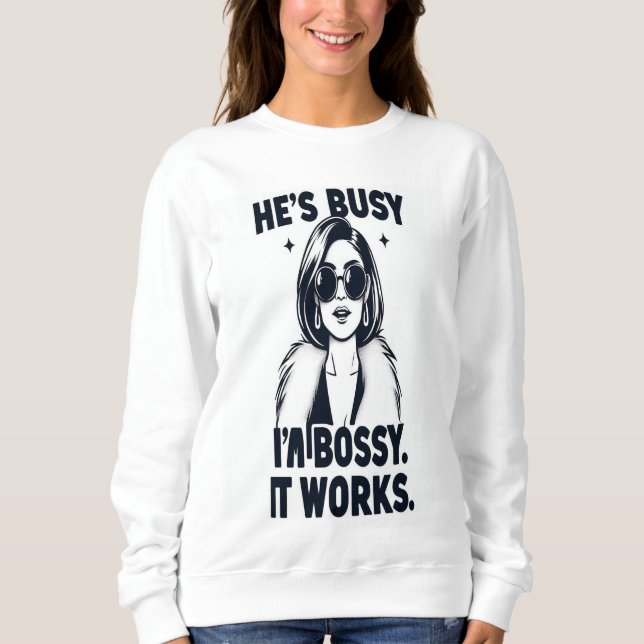 Girl Power Tee I Bossy-fru Tee I par Shirt (Framsida)