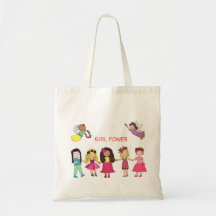 Girl Power Tote Bag
