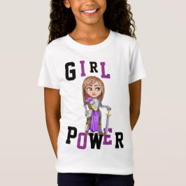 GIRL POWER TSHIRTS - personlig KNIGHTS