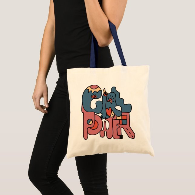 Girl Power Tygkasse (Framsida (produkt))