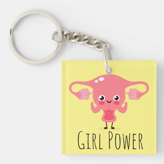 Girl Power / Uterus Puns / Uterus Jokes (Framsidan)