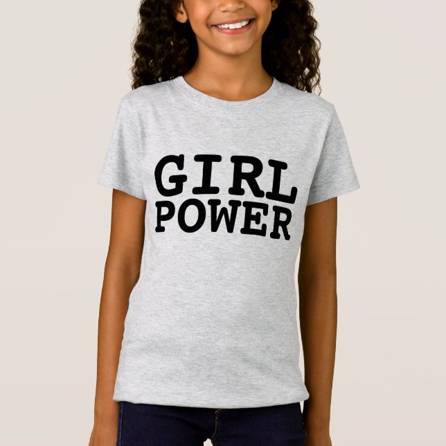 GIRL POWERS GIRLS T-SHIRTS (Framsida)