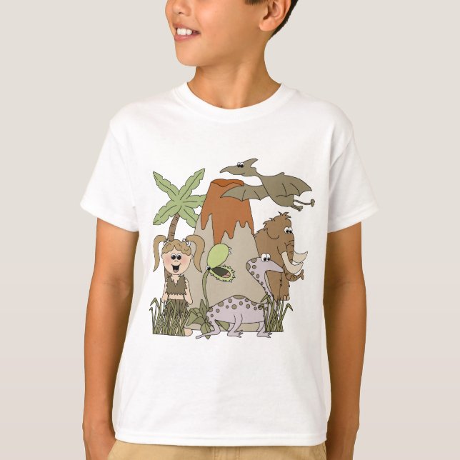 Girl PreHistory Life T-shirts and Gifts (Framsida)