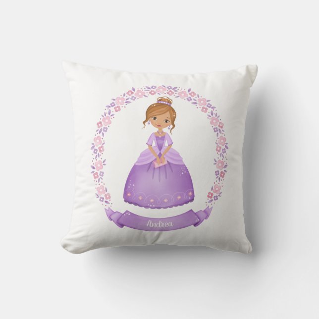 Girl Princess Kudde (Framsida)