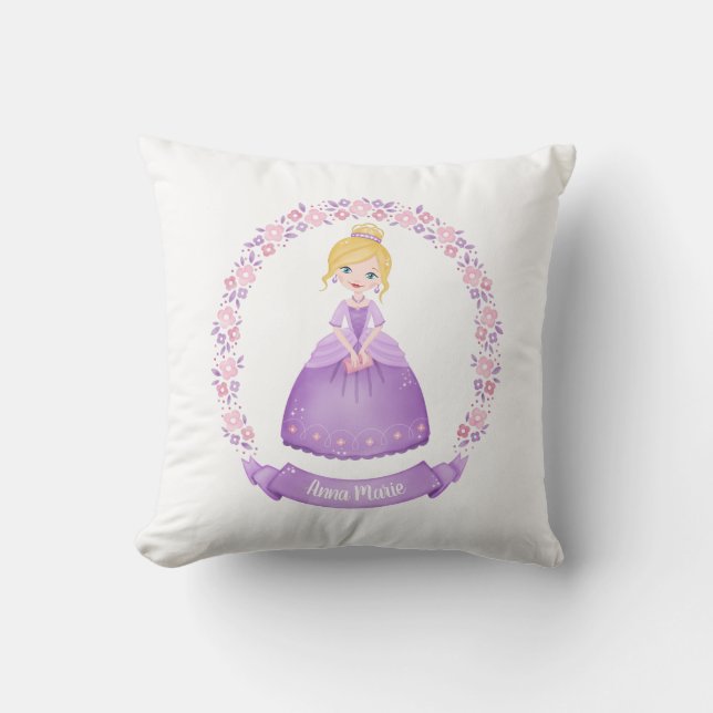 Girl Princess Kudde (Framsida)