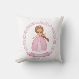 Girl Princess Kudde