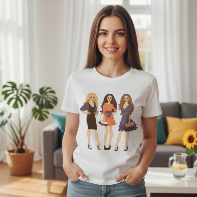 Girl Print Tee (Skapare uppladdad)