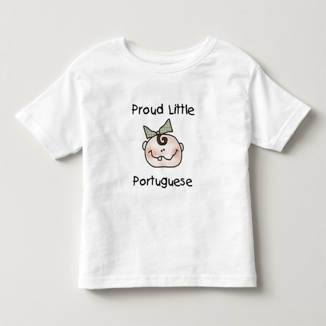 Girl Proud Little Portugals Tee (Framsida)