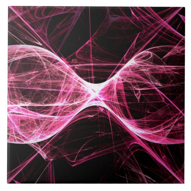 Girl Punk Sten Rosa Energy Vinkarare Kakelplatta (Framsidan)