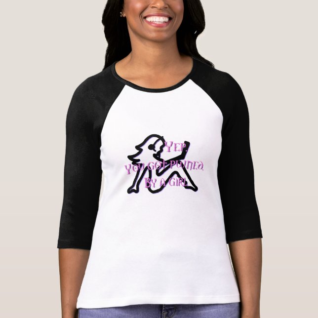 Girl Pwnge Baseball Tee (Framsida)