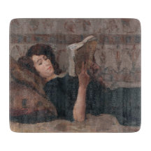 Girl Reading a Bok (Reclining on a Divan)