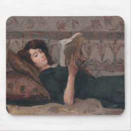 Girl Reading a Bok (Reclining on a Divan) Musmatta