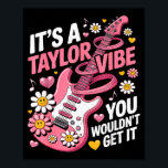Girl Retro Taylor First Name D Groovy 70's 80's  Poster<br><div class="desc">Girl Retro Taylor First Name D Groovy 70's 80's</div>