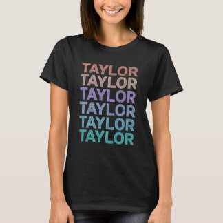 Girl Retro TAYLOR First Namn Swift T Shirt