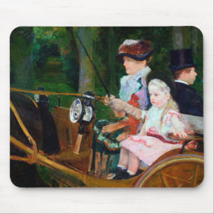 Girl Riding a Carriage, Mary Cassatt Musmatta