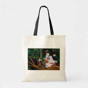 Girl Riding a Carriage, Mary Cassatt Tygkasse