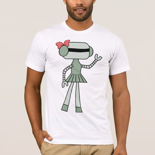 Girl Robot Manar T-Shirt (Framsida)