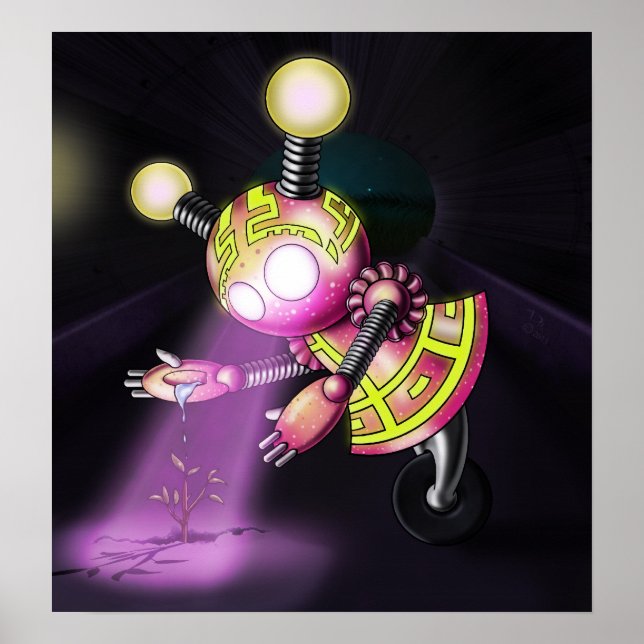 Girl Robot Poster (Framsidan)