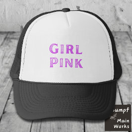 Girl Rosa Keps