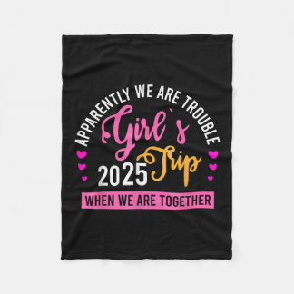 Girl’s Trip 2025 Summer Beach Weekend Vacation Wom Fleecefilt