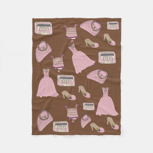 GIRL SAKER FLEECEFILT (Framsidan)