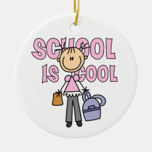 Girl School är Coola Julgransprydnad Keramik