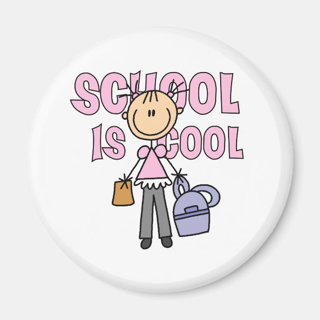 Girl School är Coola Magnet (Framsidan)