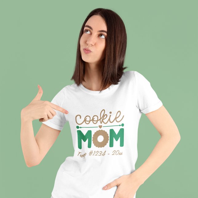 Girl Scout Cookie Mom Appreciation Custom T Shirt (Skapare uppladdad)
