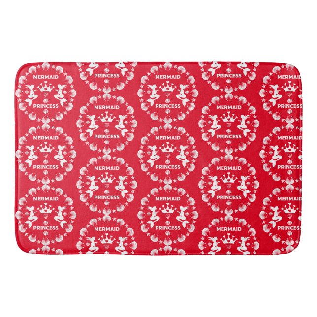 Girl Sjöjungfru Princess Badrumsmatta (Framsidan)