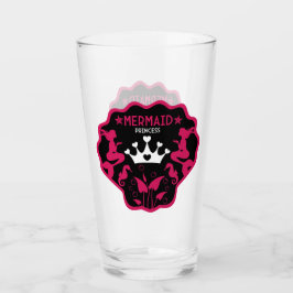 Girl Sjöjungfru Princess Glaskopp