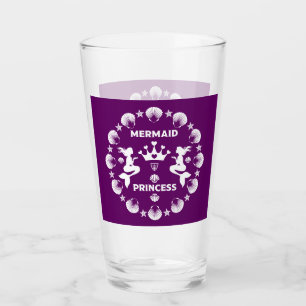 Girl Sjöjungfru Princess Glaskopp