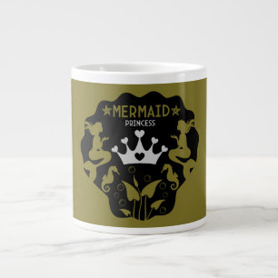 Girl Sjöjungfru Princess Jumbo Mugg