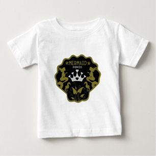 Girl Sjöjungfru Princess T Shirt