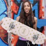 Girl Skateboard Monogram and Name<br><div class="desc">This Girl Skateboard Monogram and Name is the perfect gift for any occasion. This template can be personalized with your favorite font, color, and text to make your artwork unique. Just scroll down after making your purchase and click on "Details" where you will find advanced editing options to give this...</div>