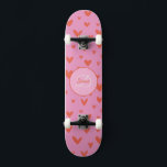 Girl Skateboard Monogram och Namn<br><div class="desc">Gör det här lilla Skateboard Monogram och Namn till ditt eget genom att lägga till din text. Om du vill komma åt avancerad redigering går du till "Anpassa den här verktygen" och klickar på "Information", rulla ner och tryck på länken "klicka för att anpassa ytterligare". Perfekt för firande och tillfälle...</div>