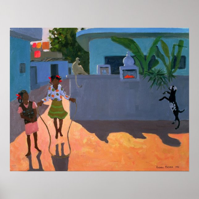 Girl Skipping 1995 Poster (Framsidan)