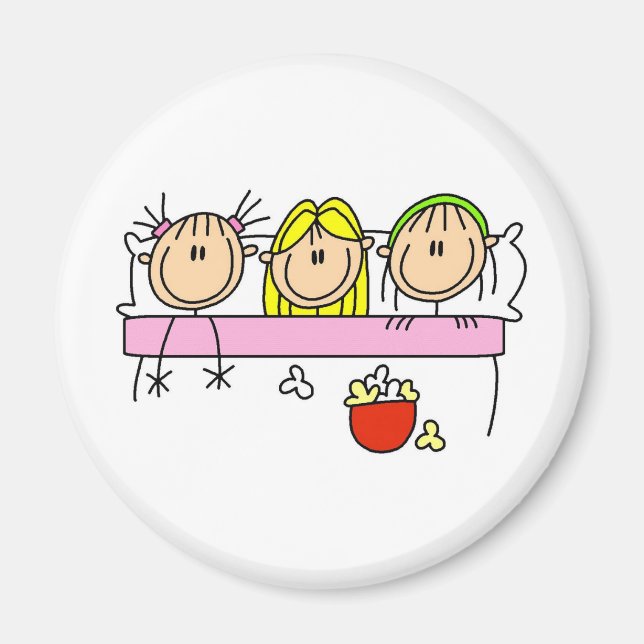 Girl Slumber Party Magnet (Framsidan)