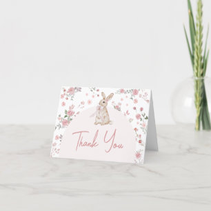 Girl some Bunny Baby Shower Tack Kort